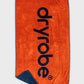 Dryrobe Organic Beach Towel - Orange/Deep Sea Blue
