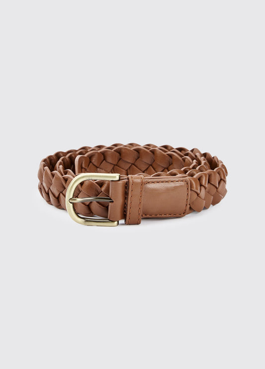 Dubarry Belmore Women's Leather Belt - Caramel