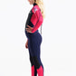 C-Skins Element 3:2 Junior Unisex Steamer - Slate/Coral/Multi