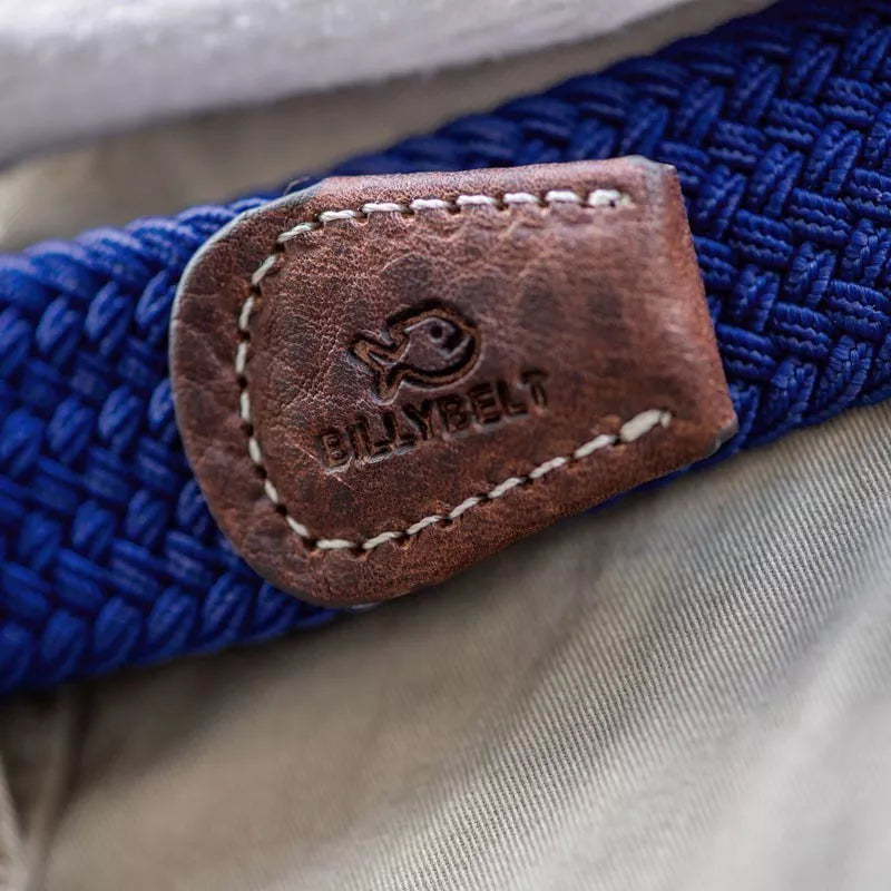 Billy Belt Woven Belt - Cobalt Blue