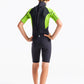 C-Skins Element 3:2 Junior Unisex Shorti - Anthracite/Lime/Multi
