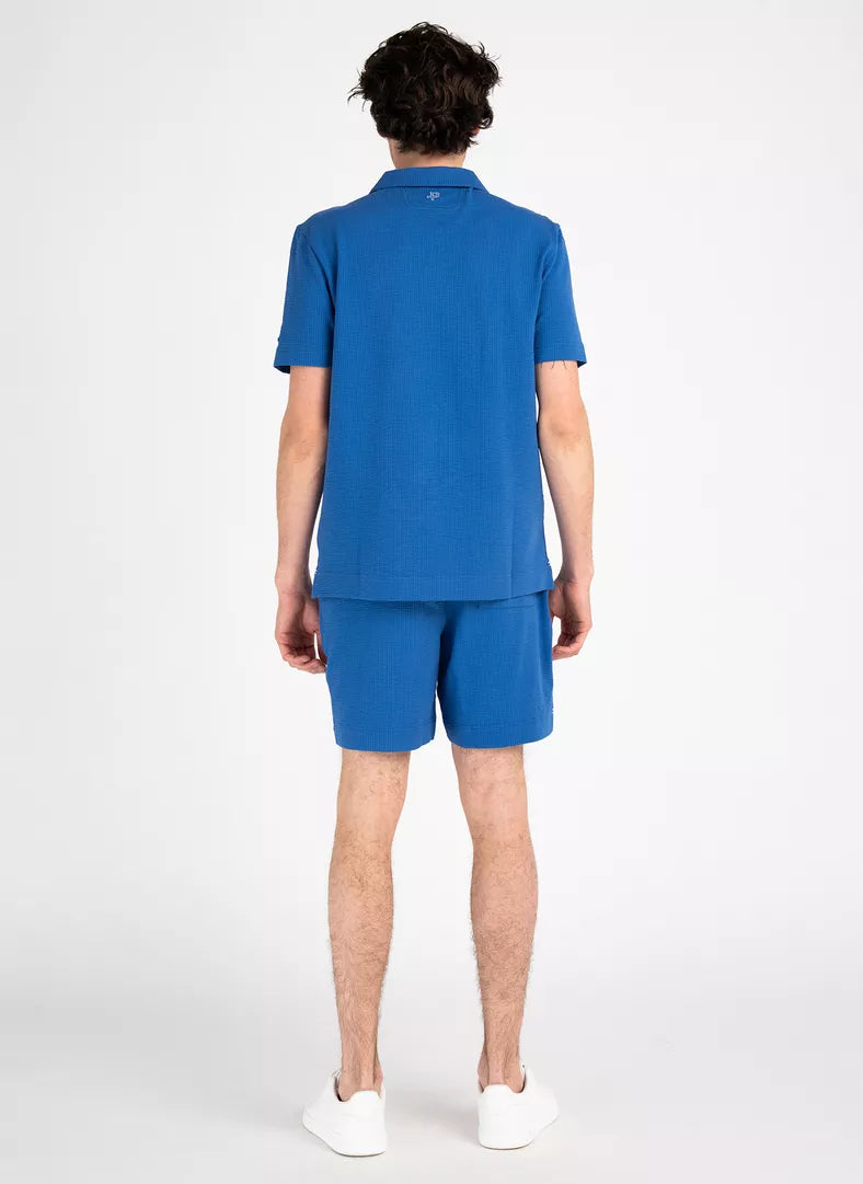 Pelle P Dock Camp Collar Shirt - Blue Horizon