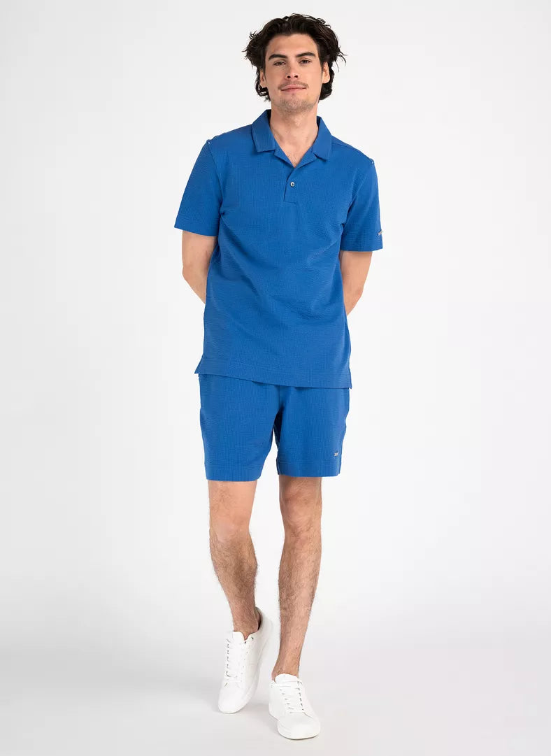 Pelle P Dock Camp Collar Shirt - Blue Horizon