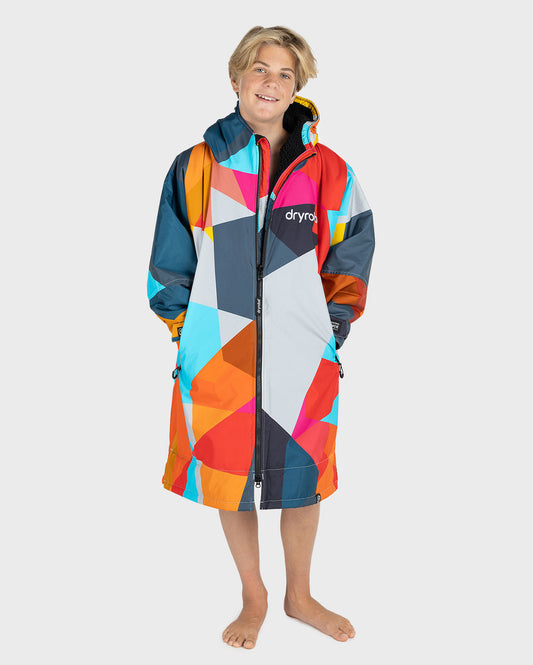 Dryrobe Advance Kids Long Sleeve - Abstract Print