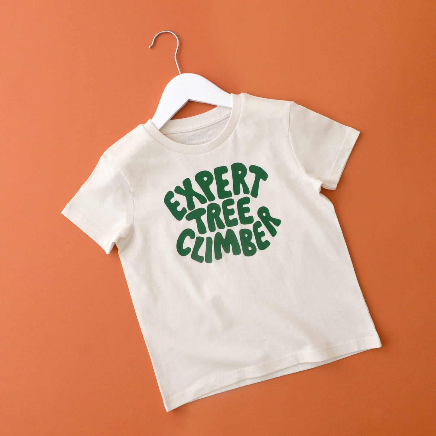 Expert Tree Climber - Kids Organic Cotton T-Shirt