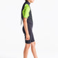 C-Skins Element 3:2 Junior Unisex Shorti - Anthracite/Lime/Multi