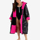 Dryrobe Advance Changing Robe - Black Camo/Pink