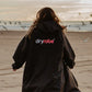 Dryrobe Advance Changing Robe - Black/Pink