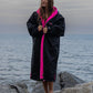 Dryrobe Advance Changing Robe - Black/Pink