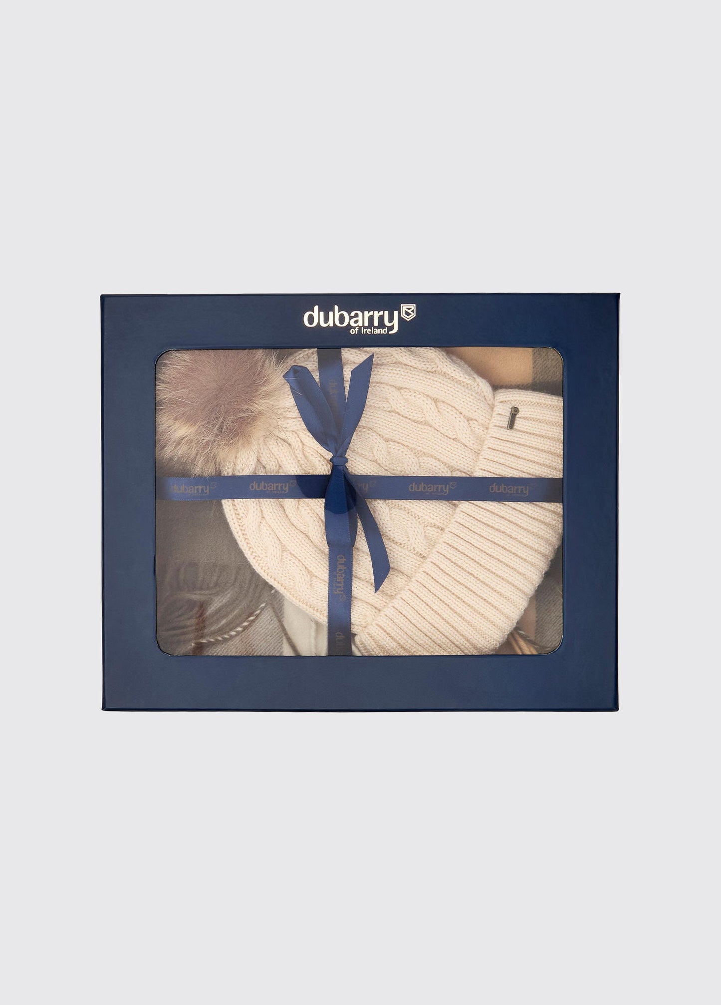 Dubarry Foley Matching Hat and Scarf Gift Set - Dusky Green