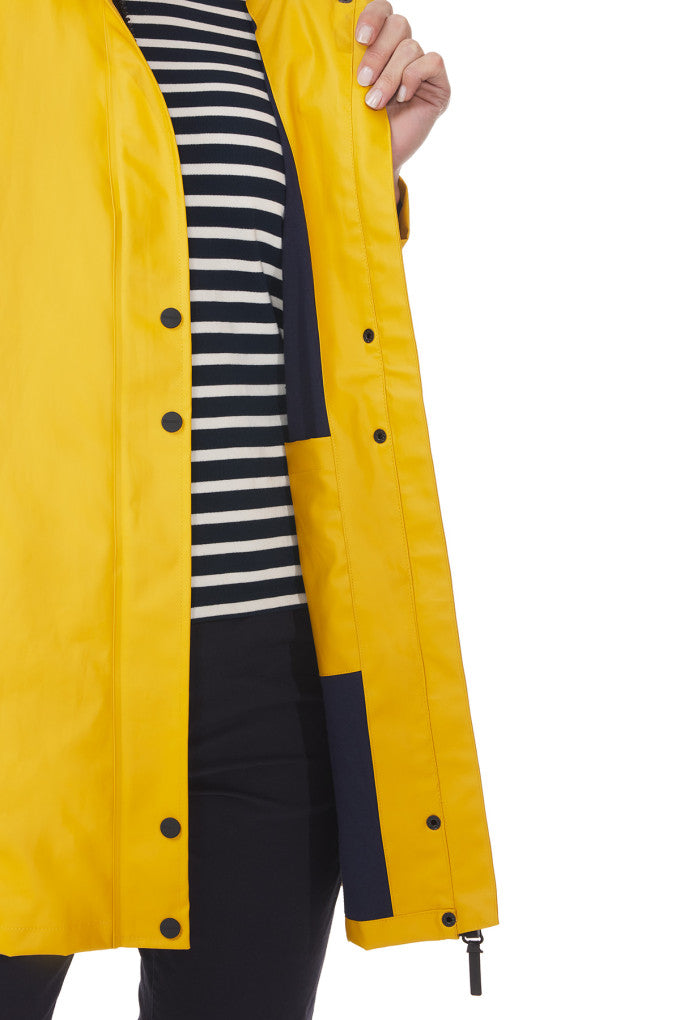 Mousqueton Gloany Hooded Raincoat - Miel