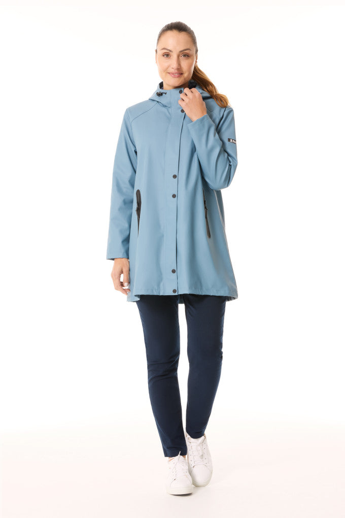 Mousqueton Gloany Hooded Raincoat - Provencal