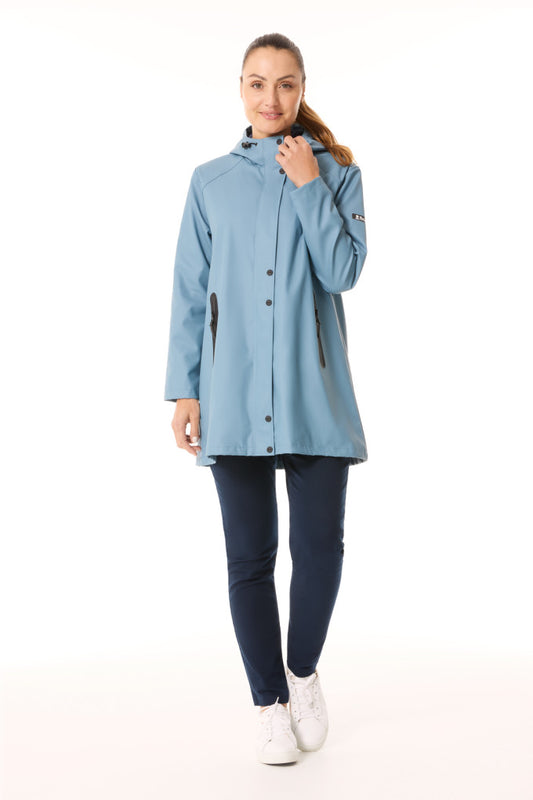 Mousqueton Gloany Hooded Raincoat - Provencal