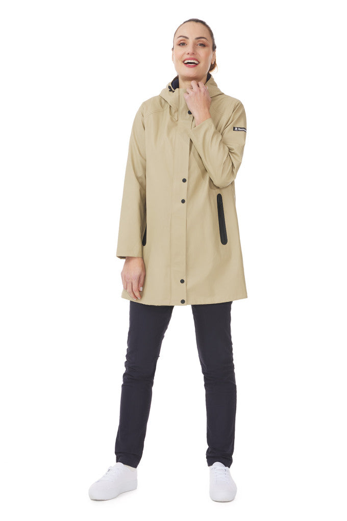 Mousqueton Gloany Hooded Raincoat - Sable