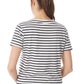 Mousqueton Kaelia Short Sleeved Striped T-Shirt - Ecru/Marine