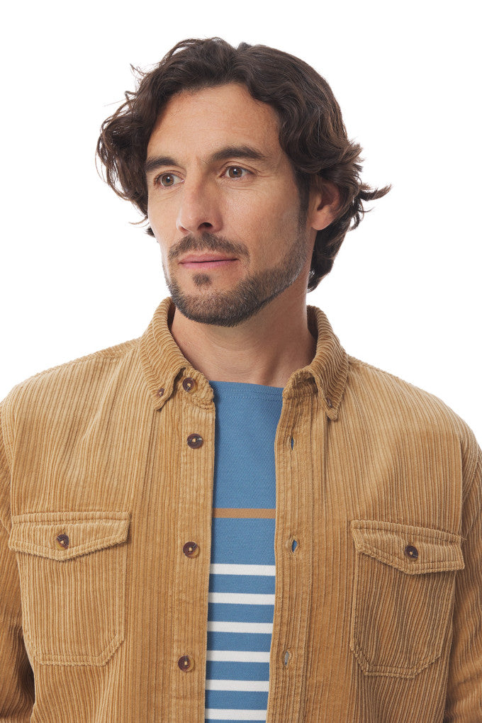 Mousqueton Kermelo Corduroy Overshirt - Houblon