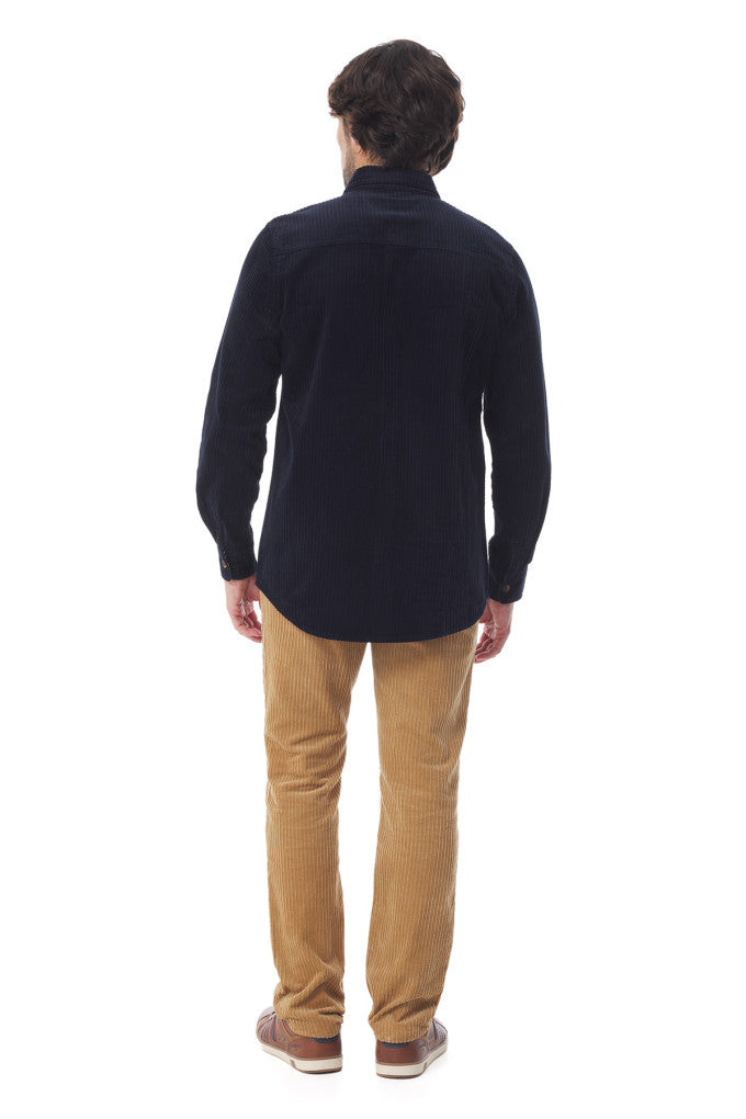 Mousqueton Kermelo Corduroy Overshirt - Marine