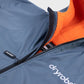 Dryrobe Advance Kids Changing Robe - Dark Grey/Orange