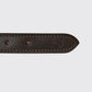 Dubarry Axel Padded Leather Dog Collar - Mahogany