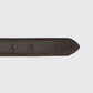 Dubarry Axel Padded Leather Dog Collar - Mahogany