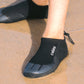 C-Skins Legend 3mm Junior Round Toe Slippers - Black / Flash Green / Charcoal