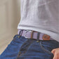 Billy Belt Woven Belt - Linen Grey