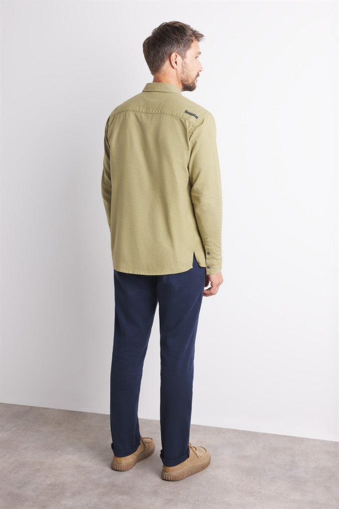 Mousqueton Loic Flannel Shirt - Mousse
