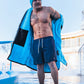 Dryrobe Advance Changing Robe - Black/Blue