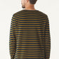 Mousqueton Mario-B Long Sleeve Breton Stripe Shirt - Marine/Bronze