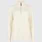 Dubarry Markham Women's Zip Neck Sweater - Chalk