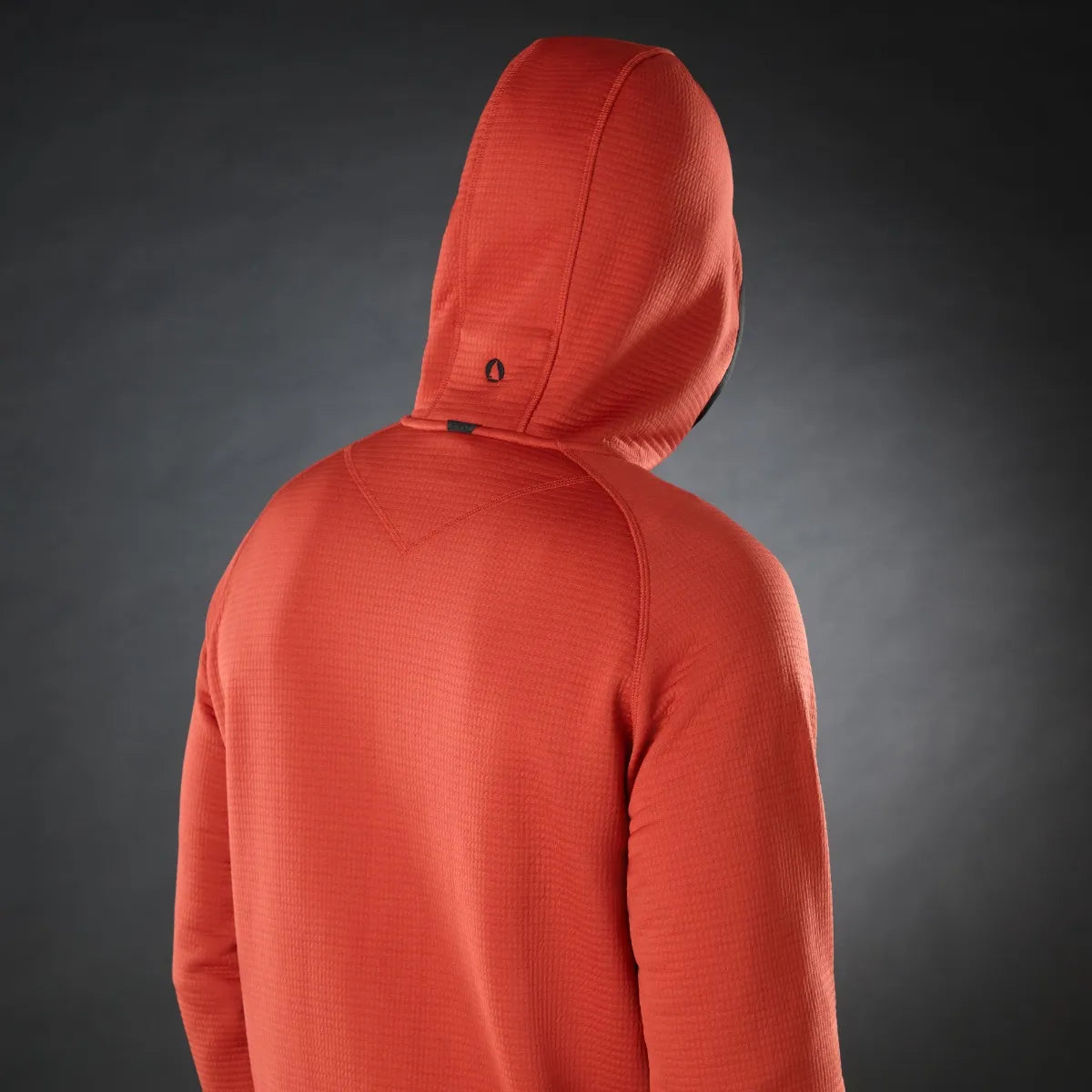 Musto Mens Evo Therm Hooded Tech Fleece Jacket - Rust