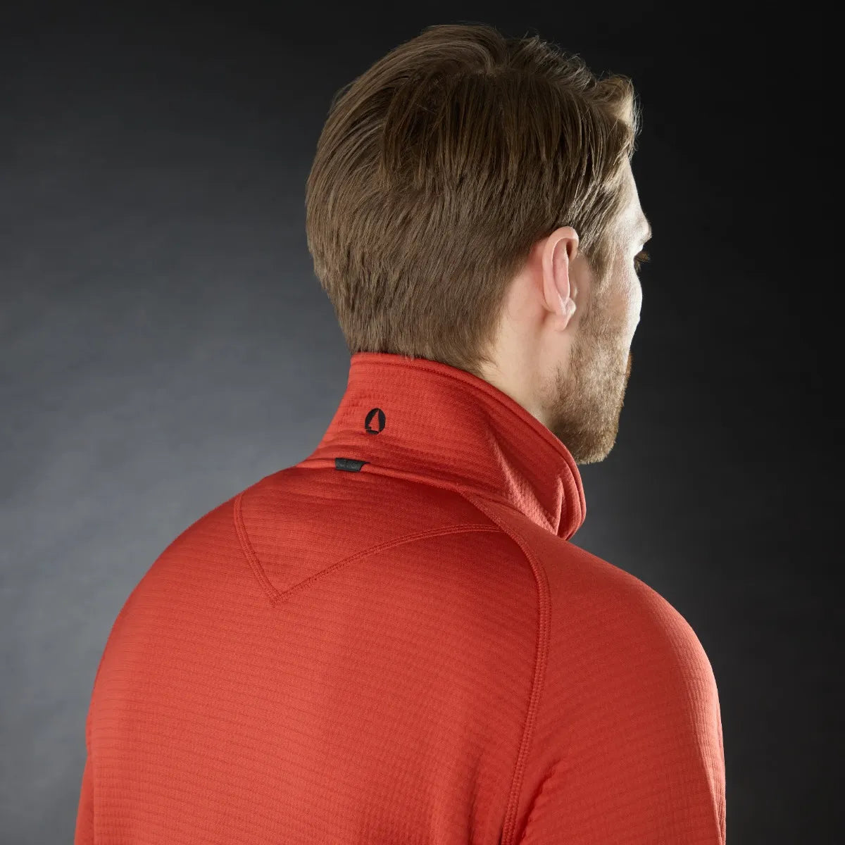 Musto Mens Evo Therm Tech Fleece Jacket - Rust
