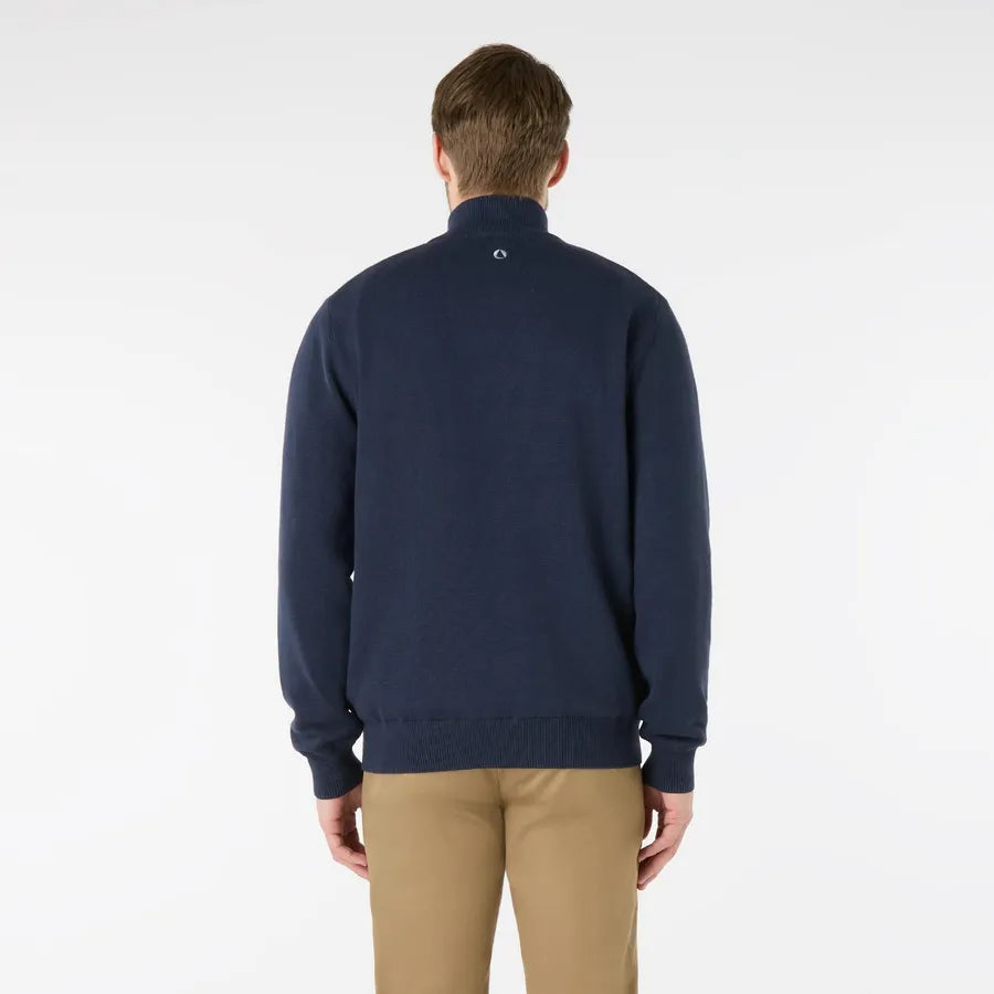 Musto Mens Evo Windproof Knit - Navy