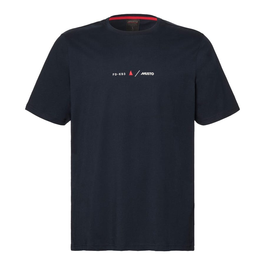 Musto Mens Marine Graphics Short Sleeve Tee - Navy