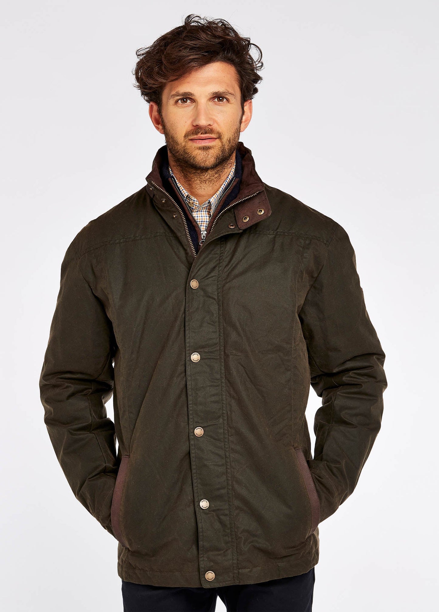 Dubarry Carrickfergus Waxed Jacket - Olive