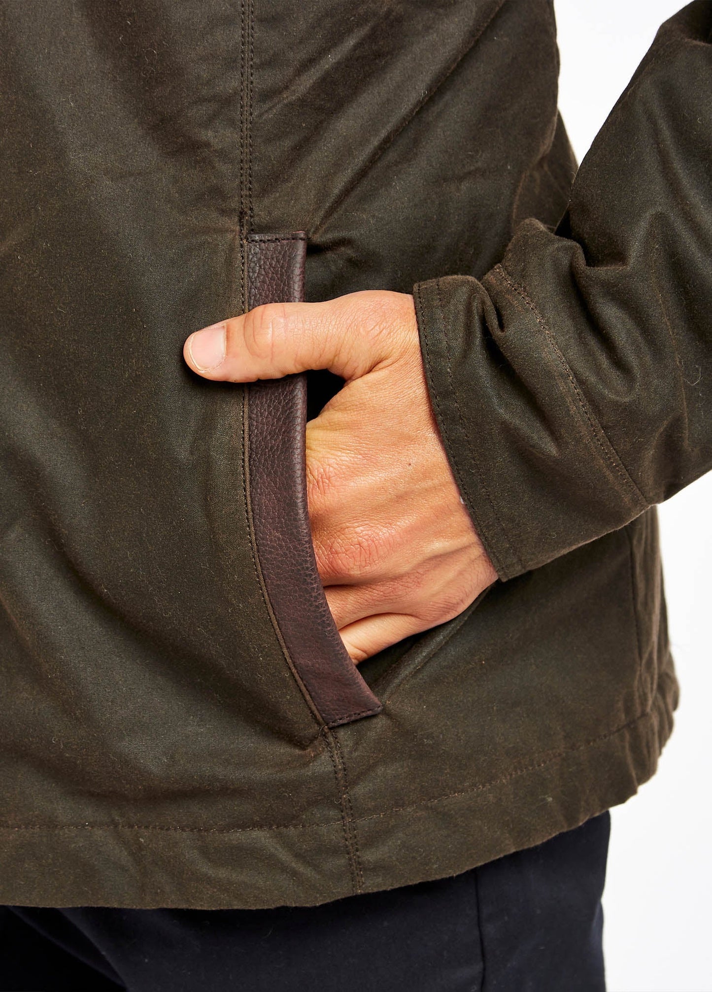 Dubarry Carrickfergus Waxed Jacket - Olive