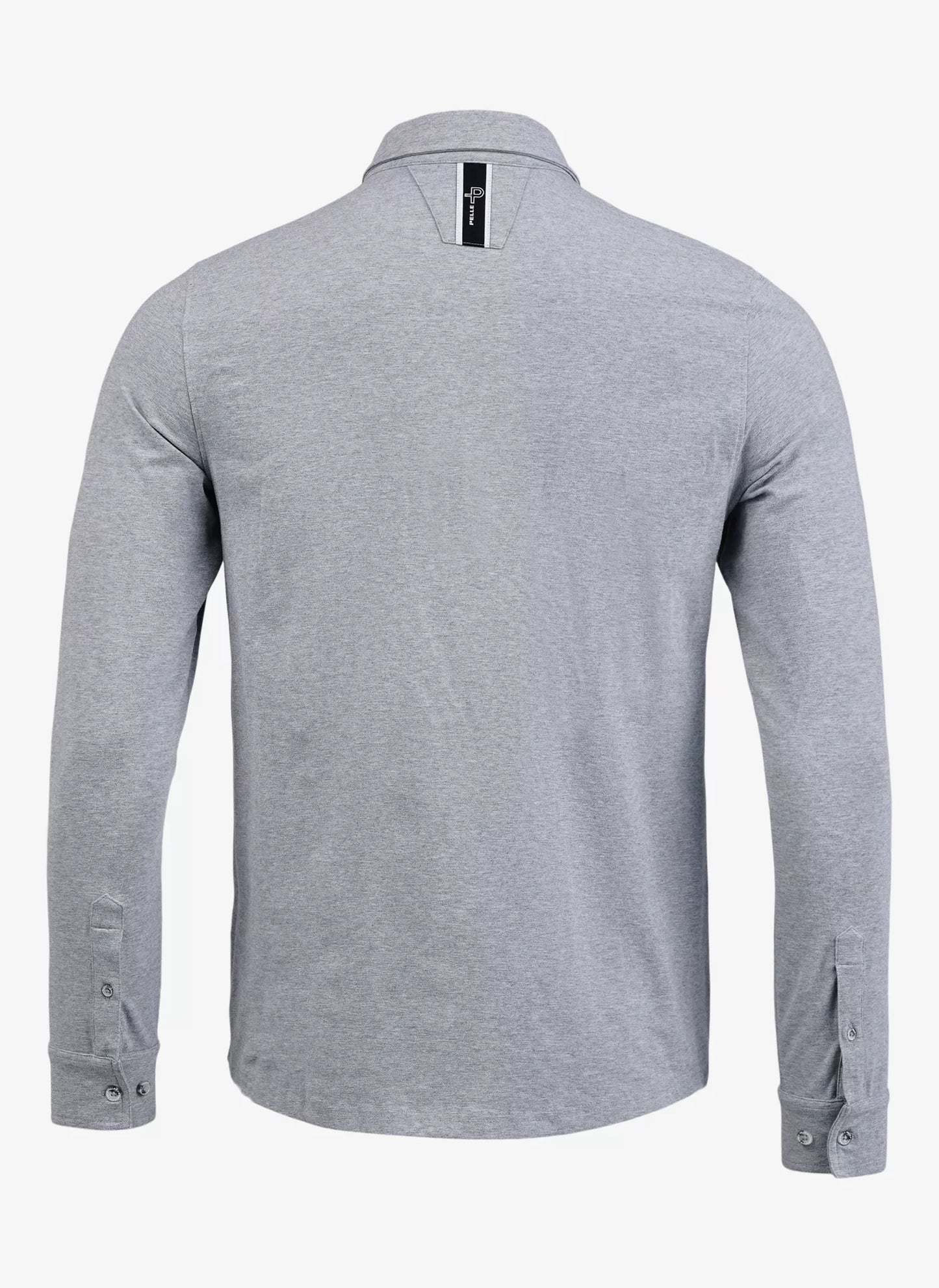 Pelle P Mori Monde Over Shirt - Light Grey Melange