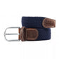 Billy Belt Woven Belt - Navy Blue
