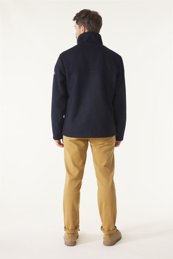 Mousqueton Noroit Wool Jacket - Marine Chine