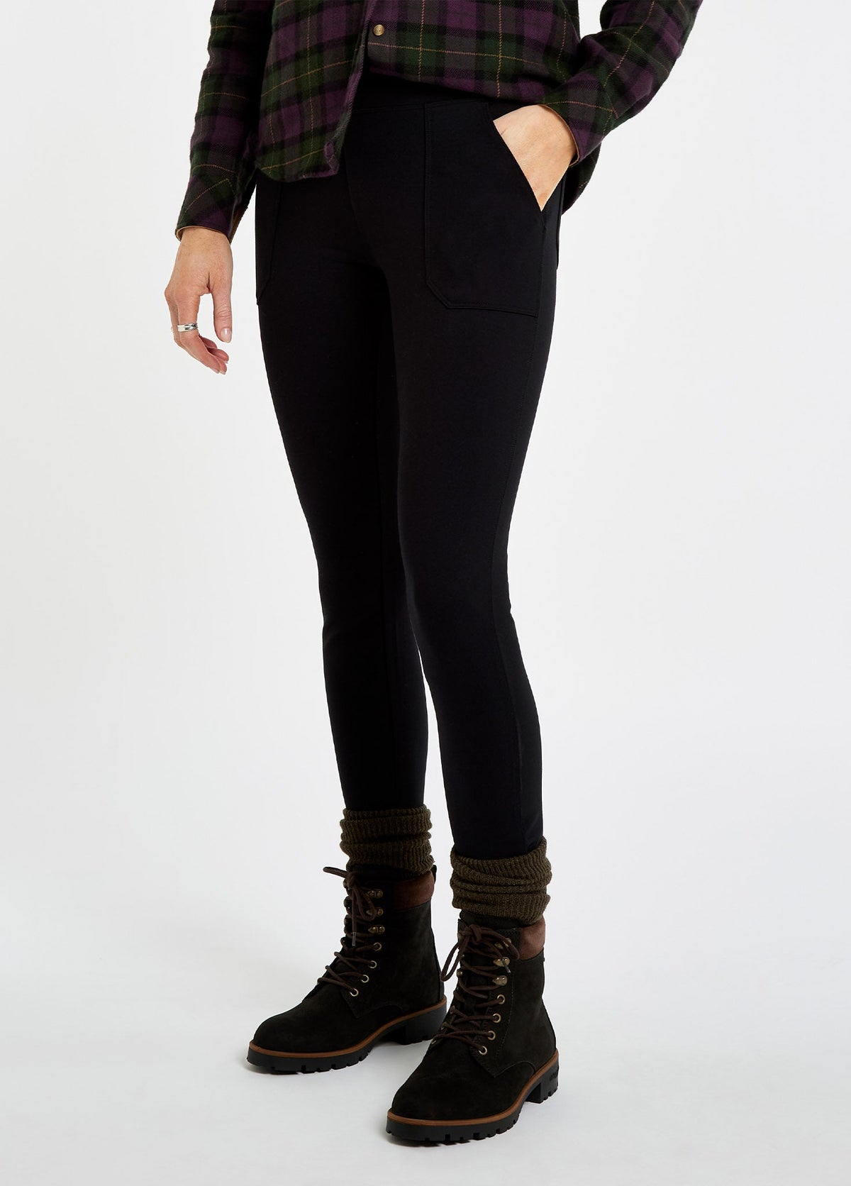 Dubarry Pepperwort Women's Water Repellent Leggings - Black