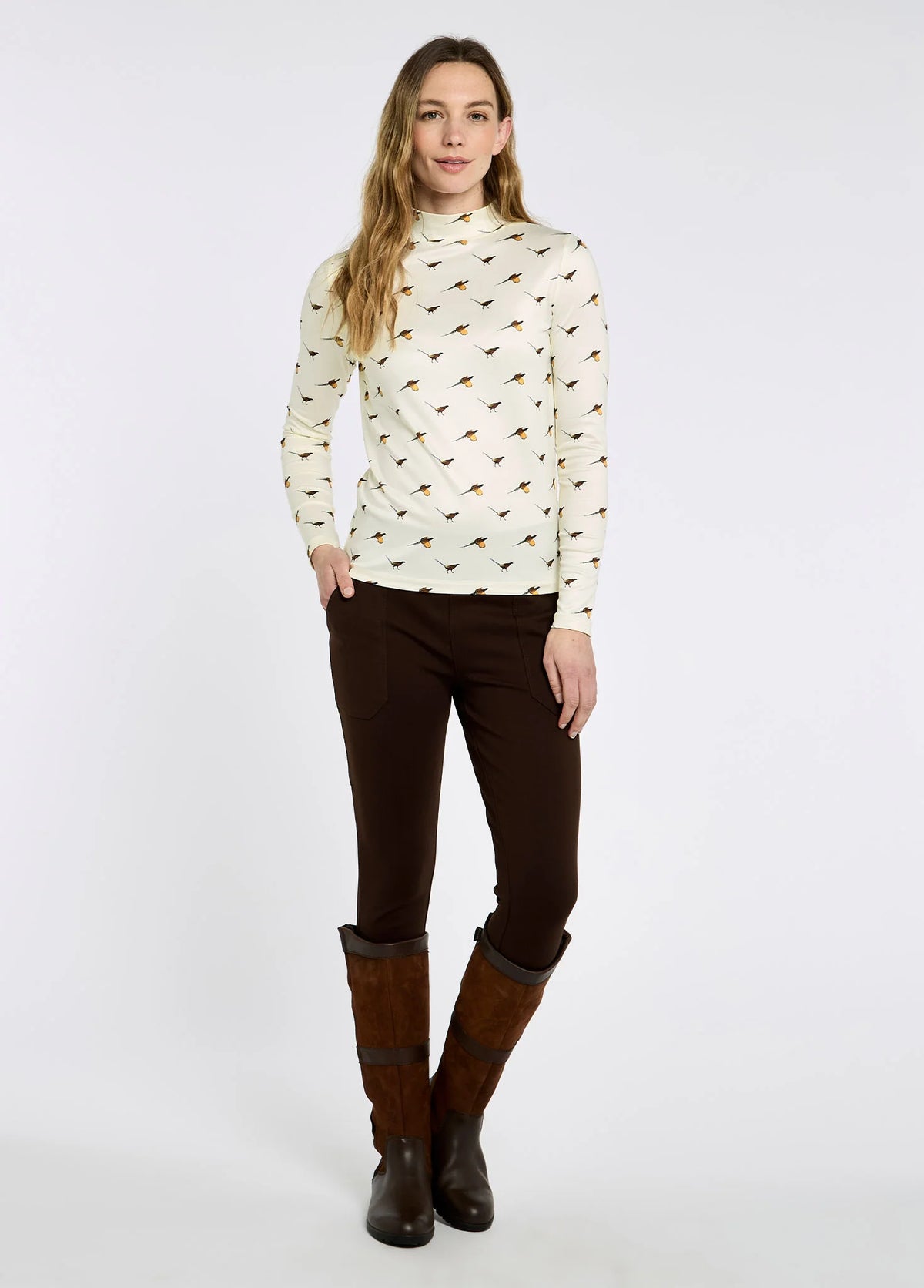 Dubarry Pepperwort Women's Water Repellent Leggings - Bourbon