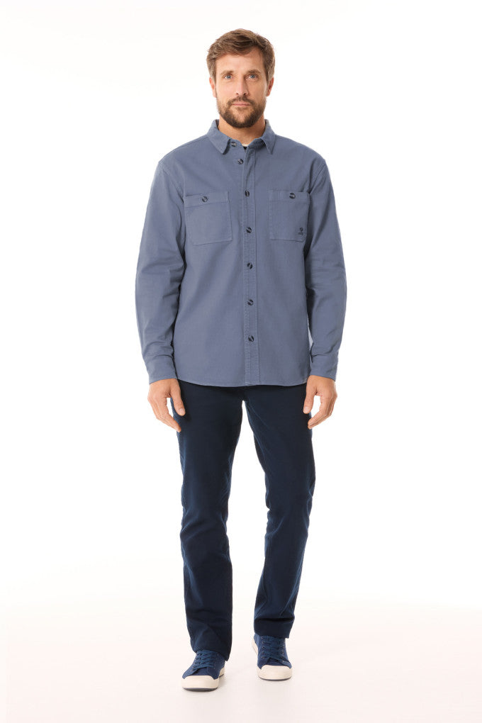 Mousqueton Pouldu Heavy Cotton Shirt - Chardon