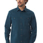 Mousqueton Pouldu Heavy Cotton Shirt - Petrole