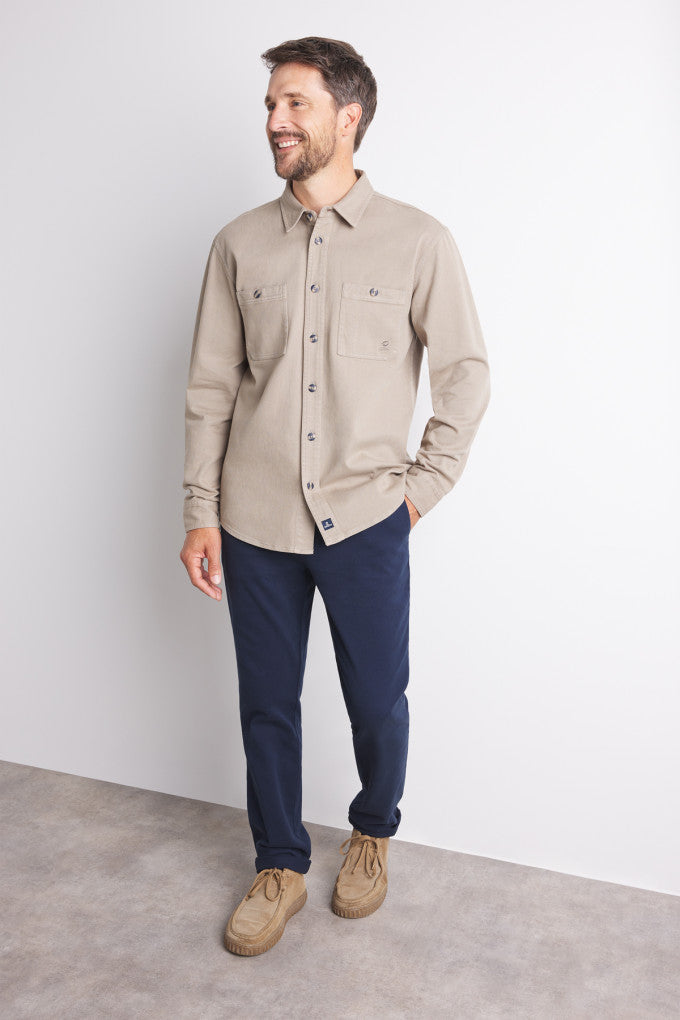 Mousqueton Pouldu Heavy Cotton Shirt - Pierre