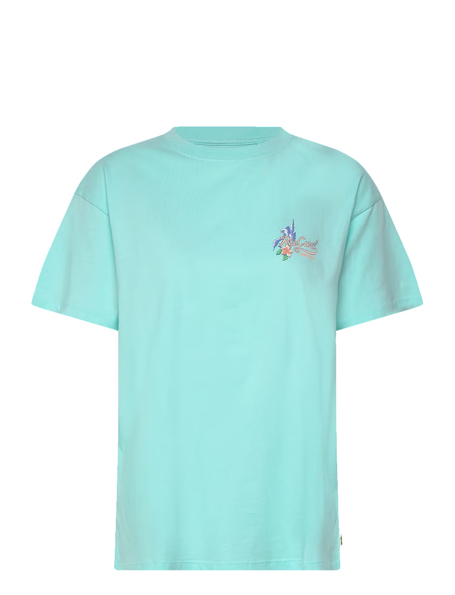 Rip Curl Saloon Relaxed Tee - Light Seablue