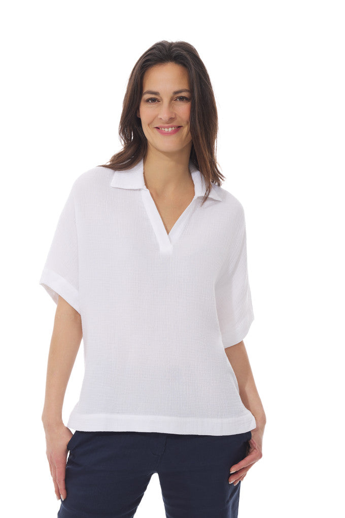 Mousqueton Rozena Uni Blouse - Blanc