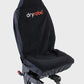 Dryrobe Single Car Seat Cover - Black/Black