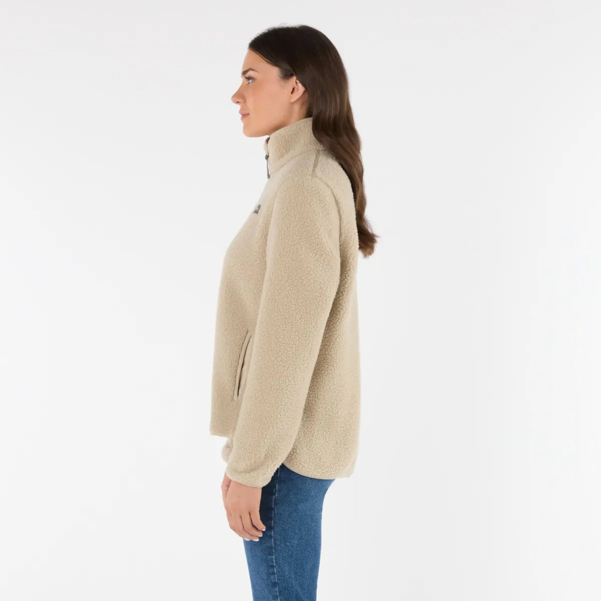 Musto Womens Cove Deep Pile Fleece - Pure Cashmere