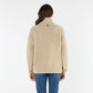 Musto Womens Cove Deep Pile Fleece - Pure Cashmere
