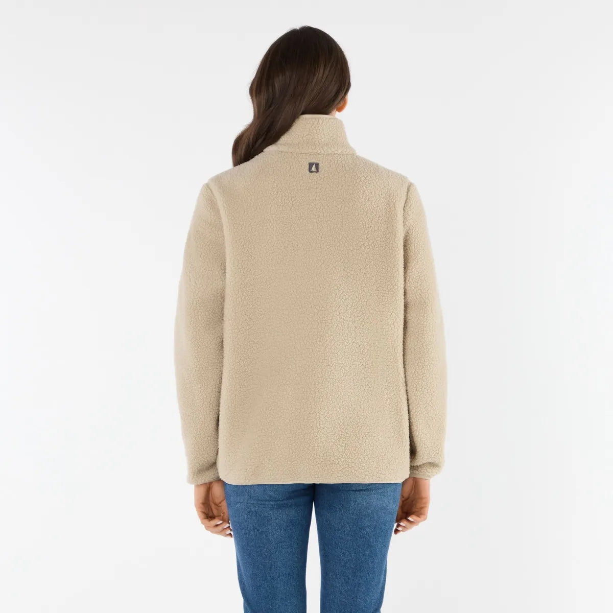 Musto Womens Cove Deep Pile Fleece - Pure Cashmere